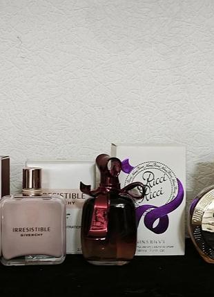 Givenchy linterdit eau de parfum rouge irresistible nina ricci ricci ricci versace eros pour femme 100мл