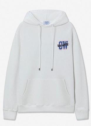 Белое худи для мужчин off-white s-xxl