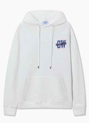 Худи мужское белое off-white s-xxl