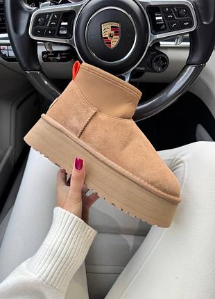 Жіночі угги ugg boots натуральна замша