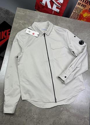 Овершот c.p. company кольору айворі s-xl