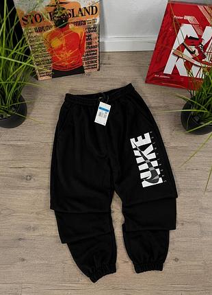 Штани nike sportswear чорні s, m, l, xl модна річ 3