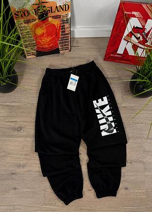 Штани nike sportswear чорні s, m, l, xl тренд сезону 2