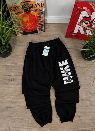 Штани nike sportswear чорні s, m, l, xl модна річ 2