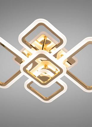 Светодиодная led люстра с подсветкой a8160/2+3g led 3color dimmer