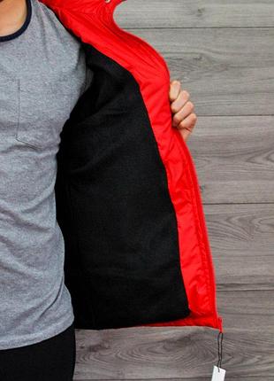 Зимняя куртка nike бордовая мужская s m xl xxl