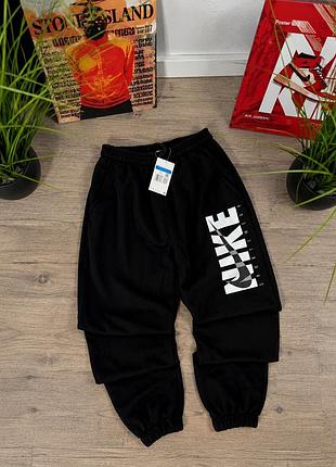 Штани nike sportswear чорні s, m, l, xl для образу