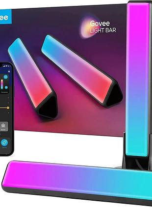 Розумні світлодіодні панелі govee light bars, rgbicww led, застосунок, bluetooth, музичний режим