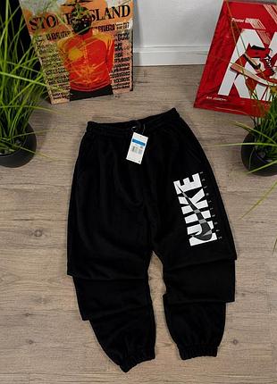Nike sportswear брюки у чорному кольорі s, m, l, xl