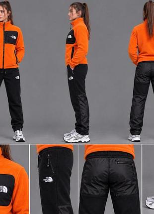Жіночий флісовий костюм the north face