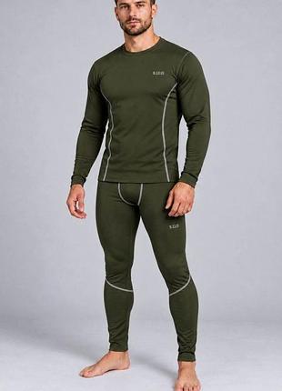 Комплект термобілизни 5.11 чоловічий чорний s-3xl