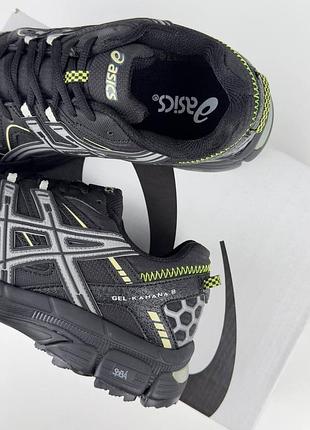 Asics gel-kahana 8 m gtx black lime