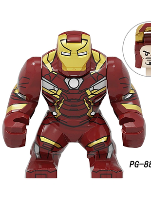 Большая фигурка железного человека iron man pg886 hulkbuster марвел совместима с лего