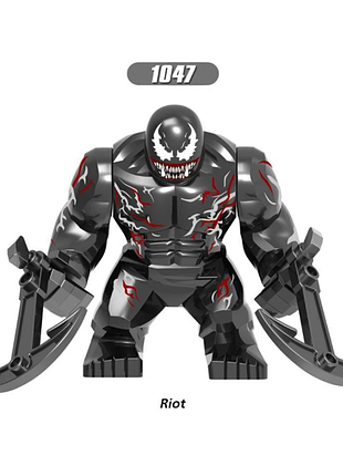Велика фігурка райот x1047 riot марвел marvel сумісна з лего
