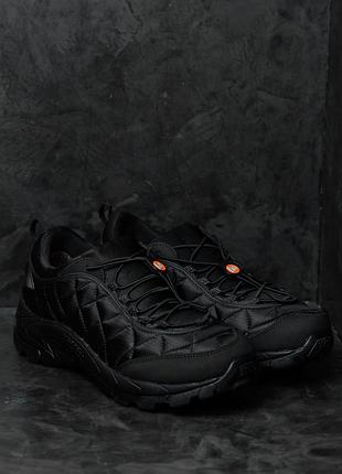 Merrell ice cap moc ii triple black silver 3