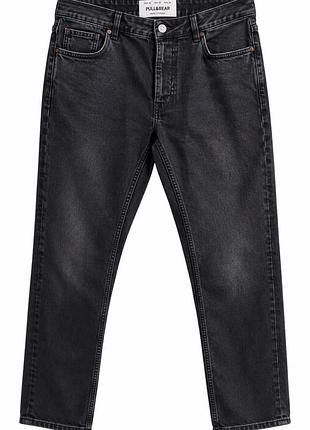 Джинси чоловічі pull&bear чорні 6