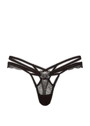 Трусики стринги rose lace butterfly hardware victoria´s secret 3