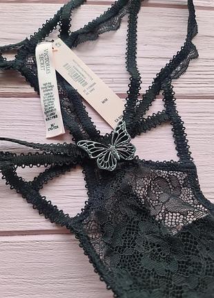 Трусики стринги rose lace butterfly hardware victoria´s secret 5