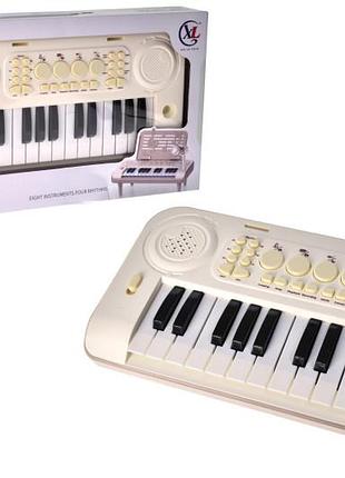 Пианино 6656a на батарейках, с микрофоном, в коробке р.40,7x20,5x5 см yg toys