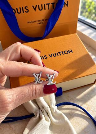 Луи виттон серьги | louis vuitton серьги двухсторонние