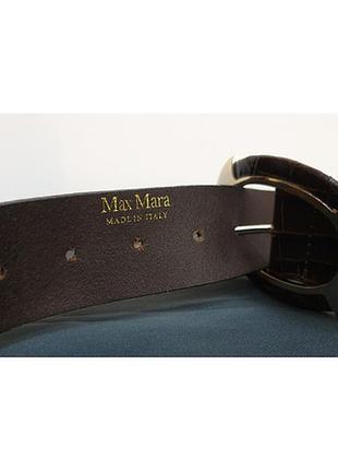 Пояс ремень max mara кожа 3