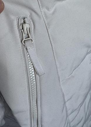 Белая теплая парка zara 5