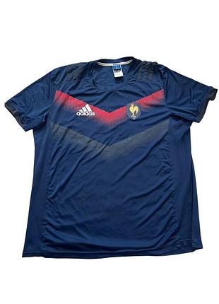 Оригінальна регбійка adidas france rugby home jersey 2017/18 (f.f.r.) — розмір 2xl
