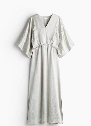 Сатинова сукня h&amp;m