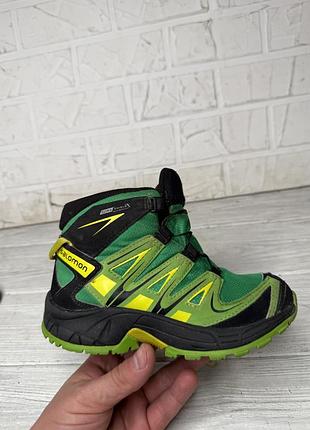 Детские зимние ботинки salomon xa pro waterproof