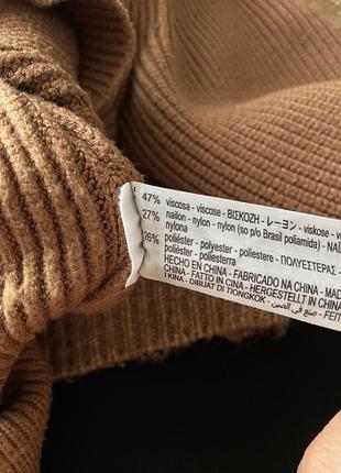 Светр жіночий zara карамельний 7