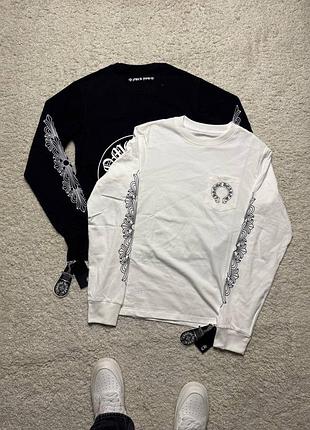 Лонгсліви chrome hearts 2