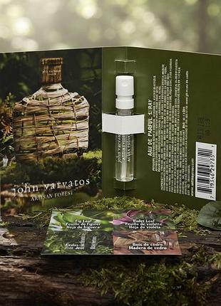 Парфумована вода (пробник) john varvatos artisan forest eau de parfum, 1.8 мл