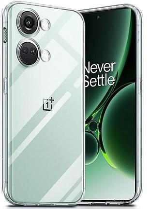 Прозора накладка tpu transparent full camera 1,5mm чехол на тильну панель смартфона oneplus nord 3