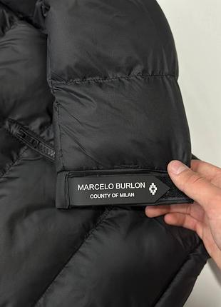 Пуховик marcelo burlon 5