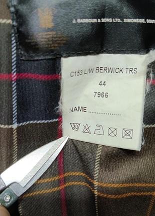 Штани від бренду barbour 7