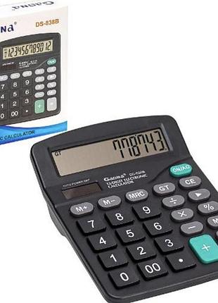 Калькулятор gaona ds-838b настольный.