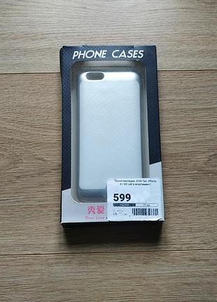 Чехол jeva led для iphone 6 6s чохол з лед стрічкою на айфон 6с  (захисне скло на екран)