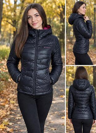 Легкая, теплая, влагозащитная стеганая куртка, 42-44, полиамид, decathlon
