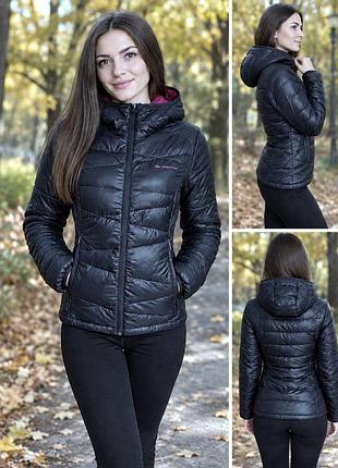 Легкая, теплая, влагозащитная стеганая куртка, 42-44, полиамид, decathlon