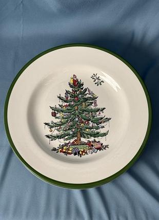 Тарілка spode christmas tree special edition, англія.