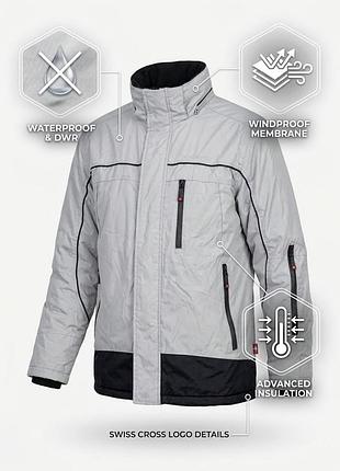 Куртка чоловіча mainpol gmbh (серія mountain expedition). сіра