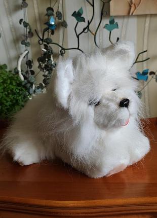 Интерактивная игрушка собачка белый терьер / furreal friends hasbro (smoochie pup 2004)