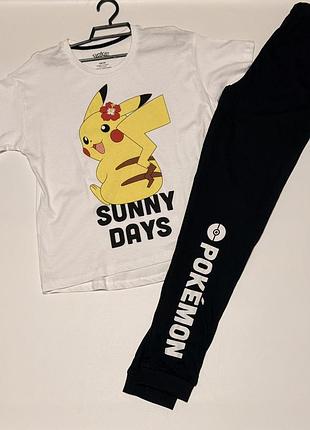 Пижама для девочки pokemon пикачу