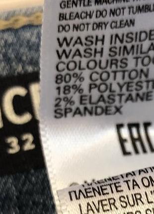 Джинсова спідниця міді батал m&s, uk32 6