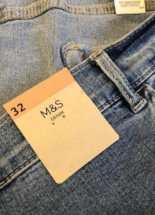 Джинсова спідниця міді батал m&s, uk32 4