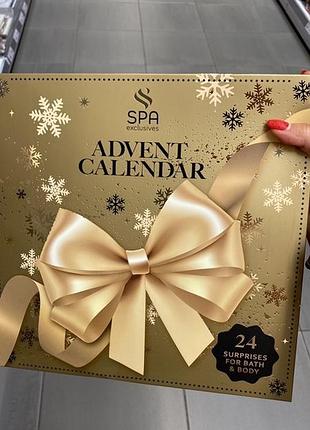 Набір косметики spa exclusives advent calendar для ванни та тіла
