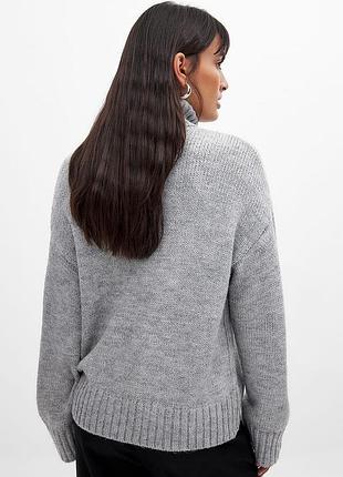 Теплый мирер с воротником h&amp;m 5