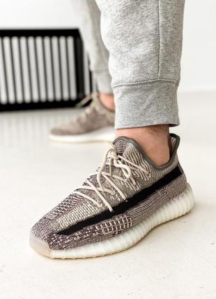 Отличные мужские кроссовки adidas yeezy boost 350 коричневые8 фото