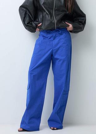 Брюки карго lioness venice pant, cobalt, размер l