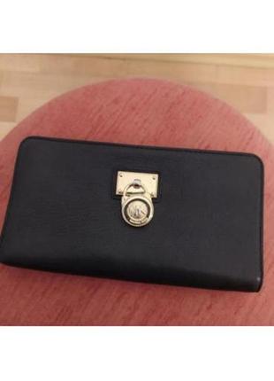 Большой,кожаный кошелёк michael kors